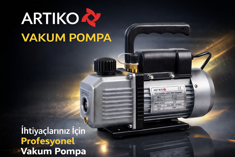 VAKUM POMPASI ARTİKO VP115 1.8CFM 230V