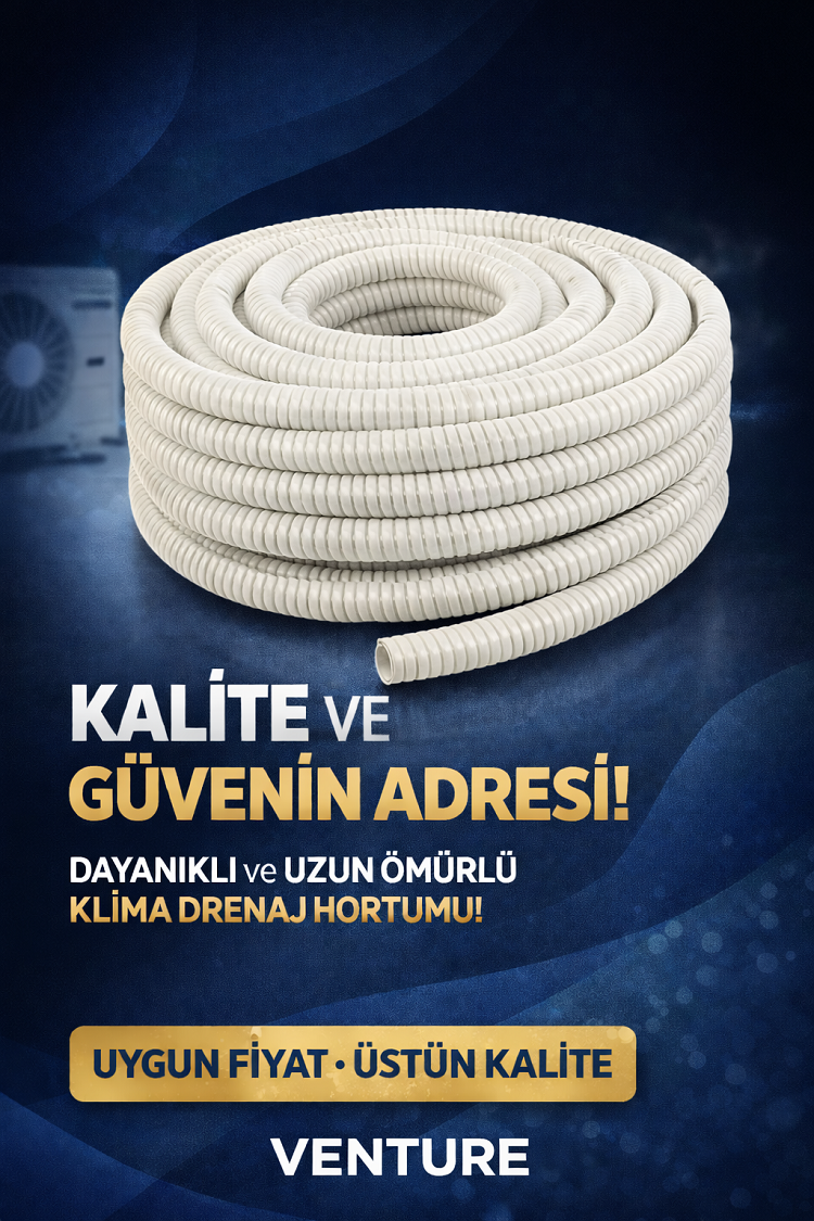 VENTURE KLİMA DRENAJ HORTUM 5/8 - 50 MT